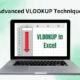 Advanced VLOOKUP Techniques